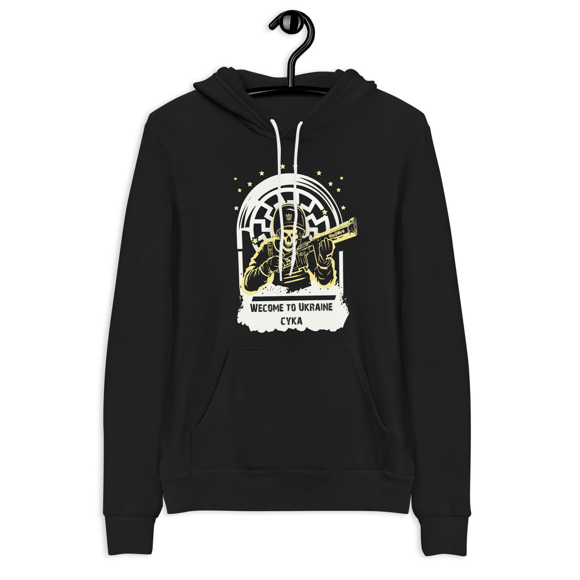 Buy hoodie Welcome to Ukraine, cyka